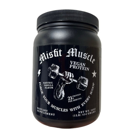 Misfit Muscle vegan protein powder